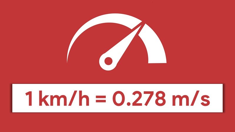 Đơn vị đo vận tốc là gì